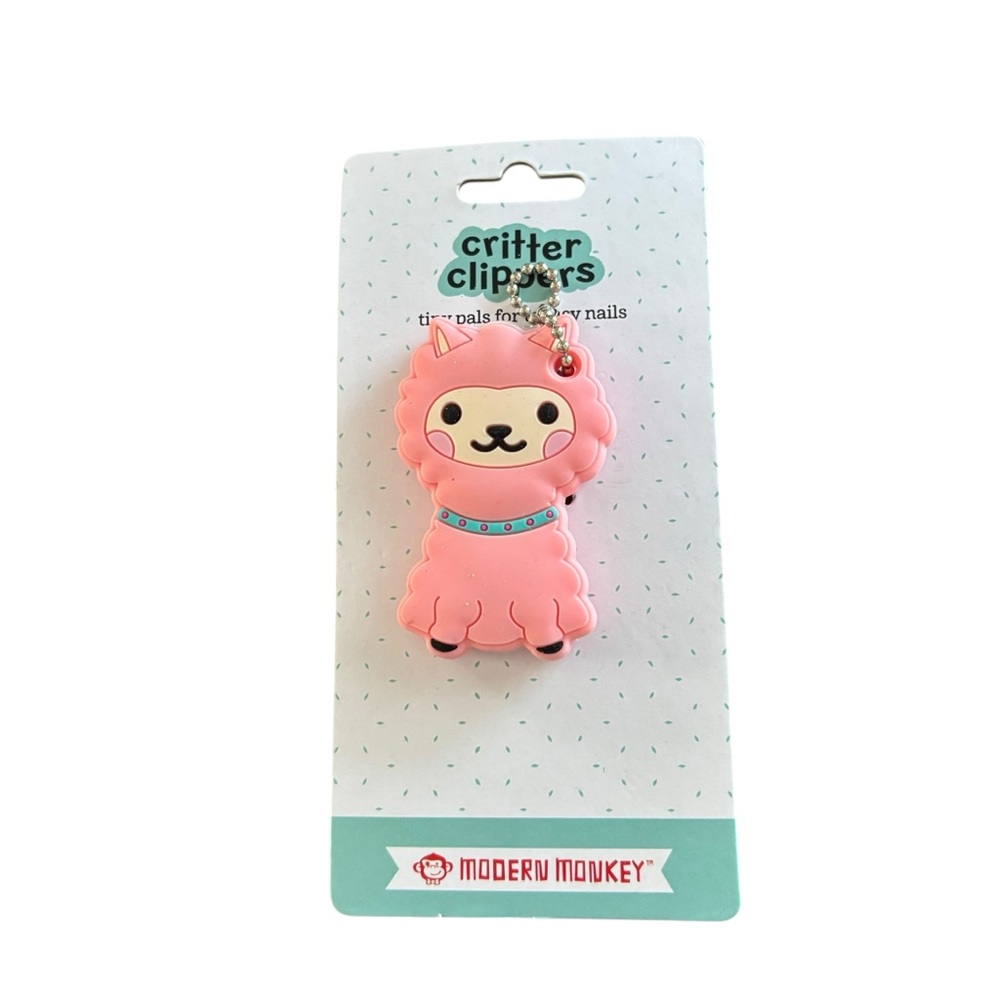 Pink Lamb Silicone Critter Baby Nail Clipper – Modern Monkey
